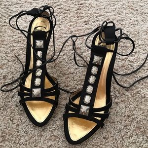 Just cavalli heels sandals